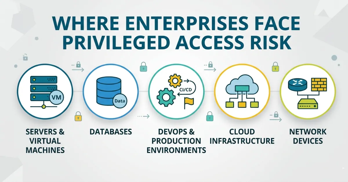 Where Enterprises Face Privileged Access Risk
