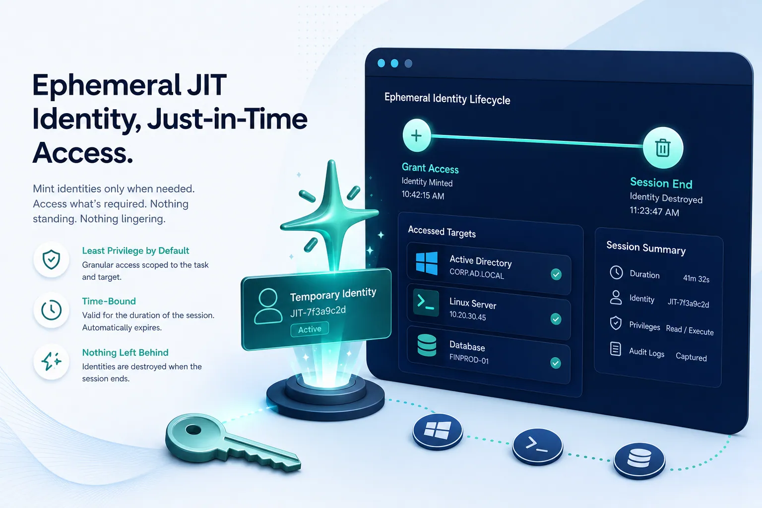Ephemeral Identity product visual